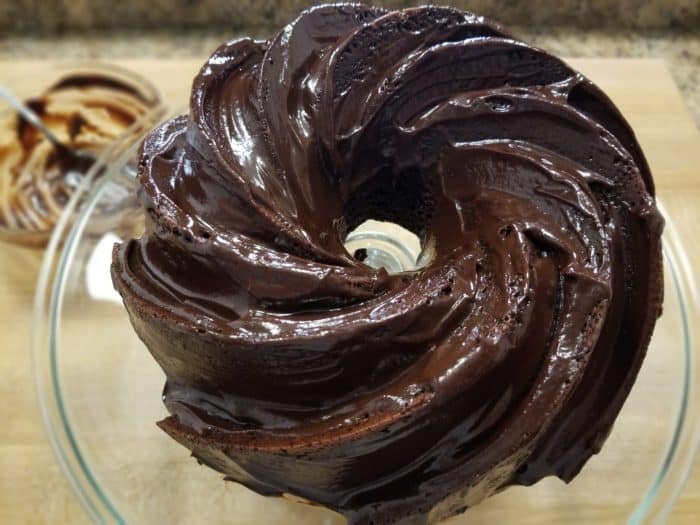 dOuble chOcOlate bundt cake with ganache glaze - Sugar Booger Sweets