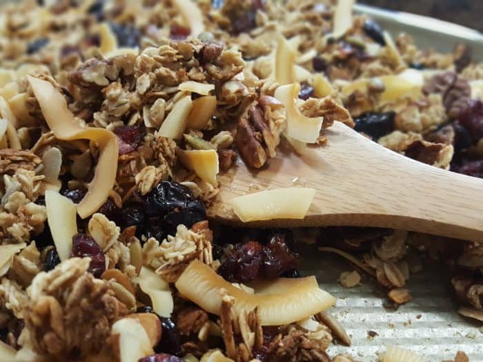 maple cOcOnut granOla - Sugar Booger Sweets