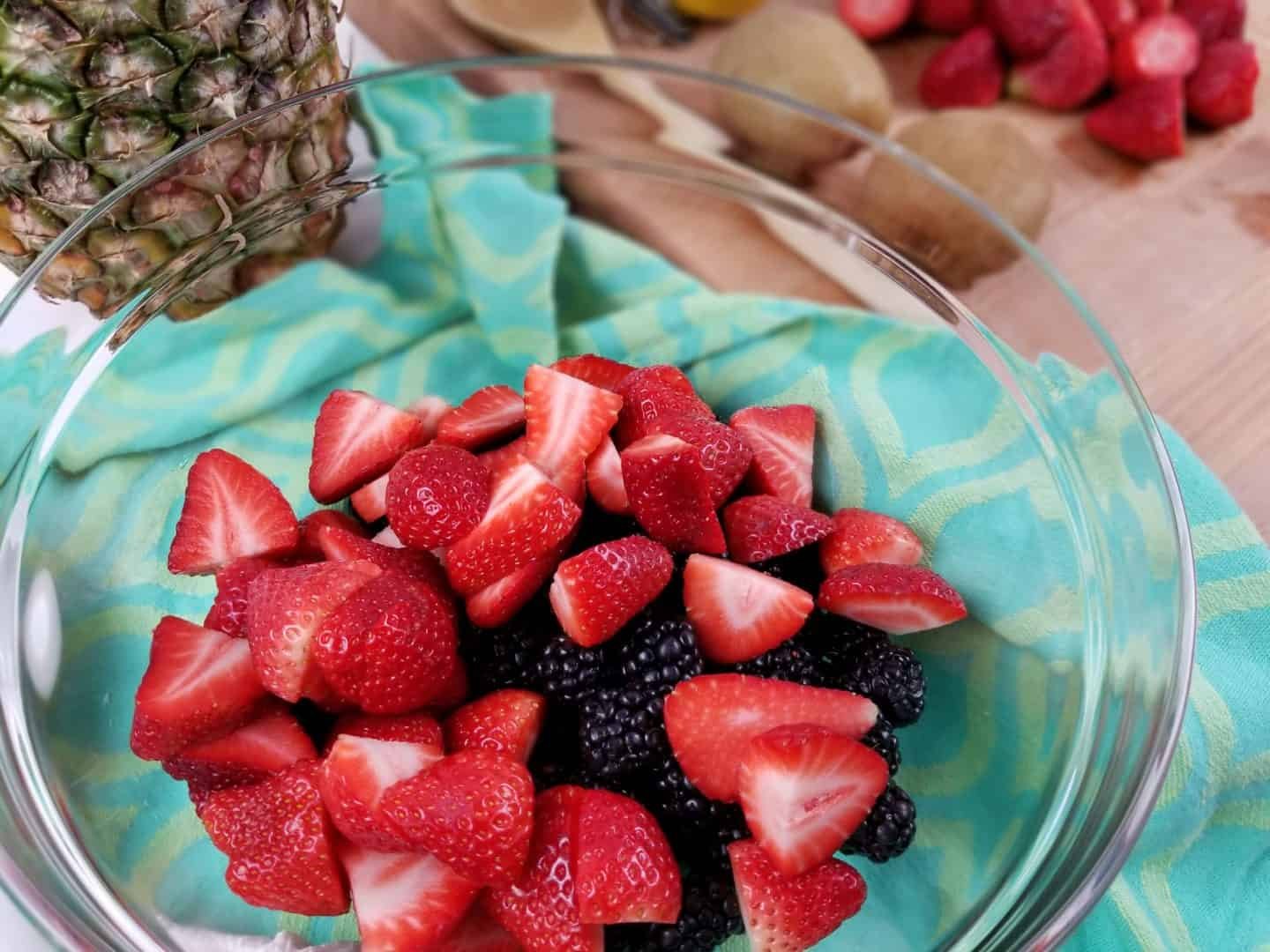 fruit salad with lemOn and hOney dressing – Sugar Booger Sweets
