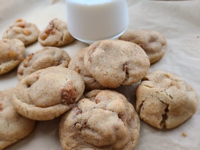 chai snickerdOOdles with cinnamOn apples - Sugar Booger Sweets