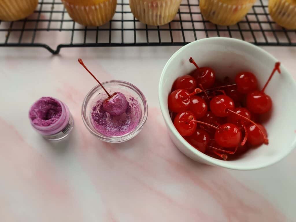 Edible Glitter: Cherry Red